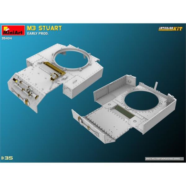 MiniArt M3 Stuart Early Prod. Interior Kit