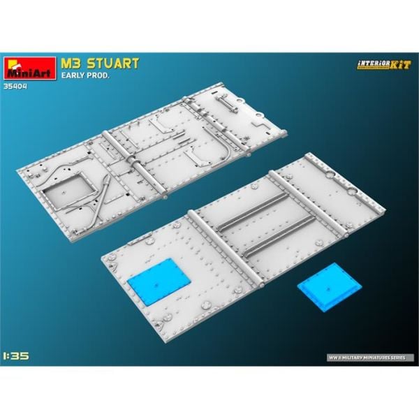 MiniArt M3 Stuart Early Prod. Interior Kit