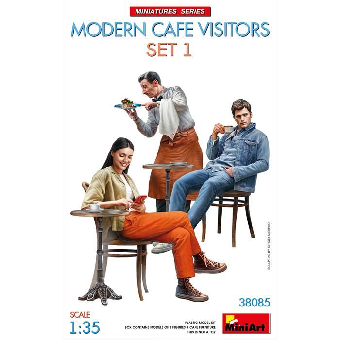 MiniArt Modern Kafe Ziyaretçileri Set1