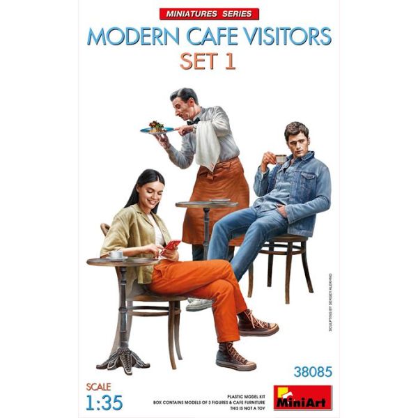 MiniArt Modern Kafe Ziyaretçileri Set1