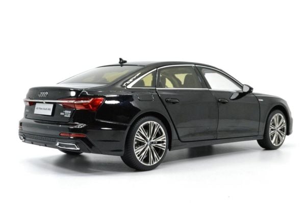 Paudi Model 2356BK 1/18 Ölçek, 2019 Audi A6L, Siyah, Sergilemeye Hazır Metal Araba Modeli