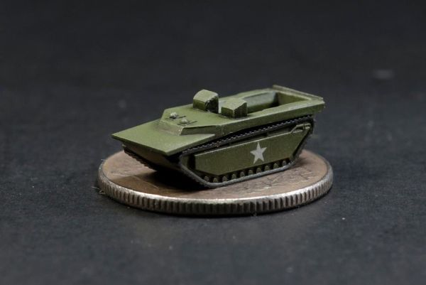 AFV Club SE73516 1/350 Ölçek, US WW2 Çıkartma Gemisi Araç Seti, Plastik Model kiti