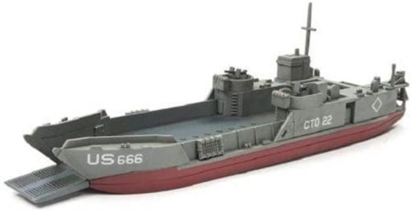 AFV Club SE73518 1/350 Ölçek, U.S NAVY LCT Mk. 6-501 class (1943-1945) Çıkartma Gemisi, Plastik Model kiti