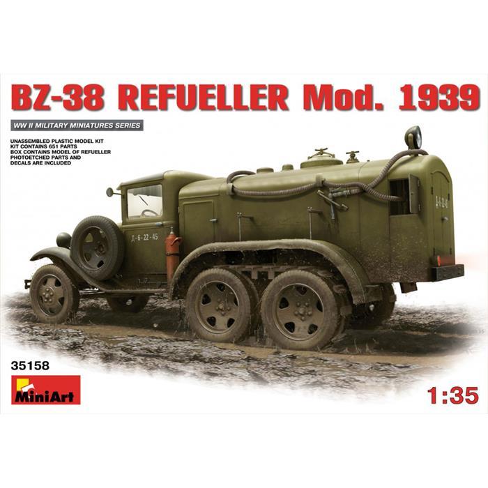 MiniArt BZ-38 Tanker 1939 Model.