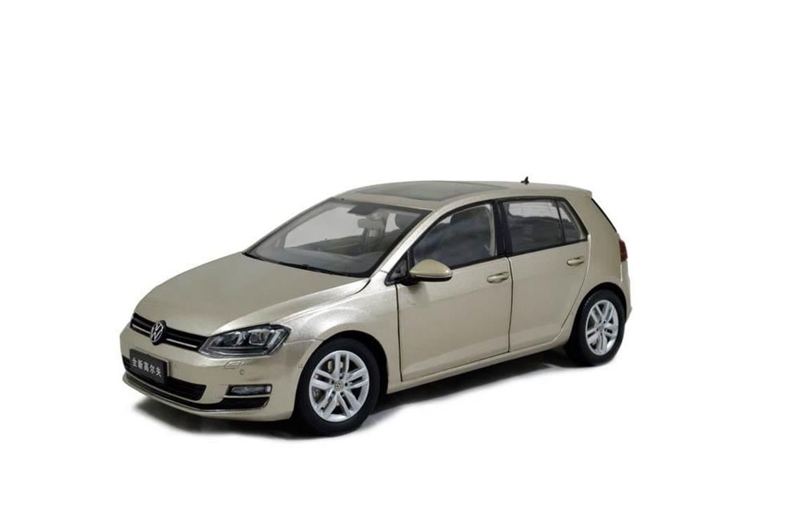 Paudi Model 2280S 1/18 Ölçek, Volkswagen Golf A7, Gümüş, Sergilemeye Hazır Metal Araba Modeli