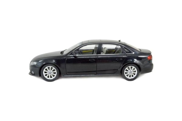 Paudi Model 2234BK 1/18 Ölçek, 2011 Audi A4 L, Siyah, Sergilemeye Hazır Metal Araba Modeli