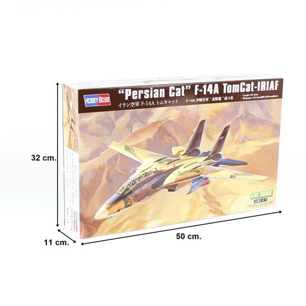 HobbyBoss 81771 1/48 Ölçek, F-14A TomCat - IRIAF (Persian Cat), Plastik Model kiti