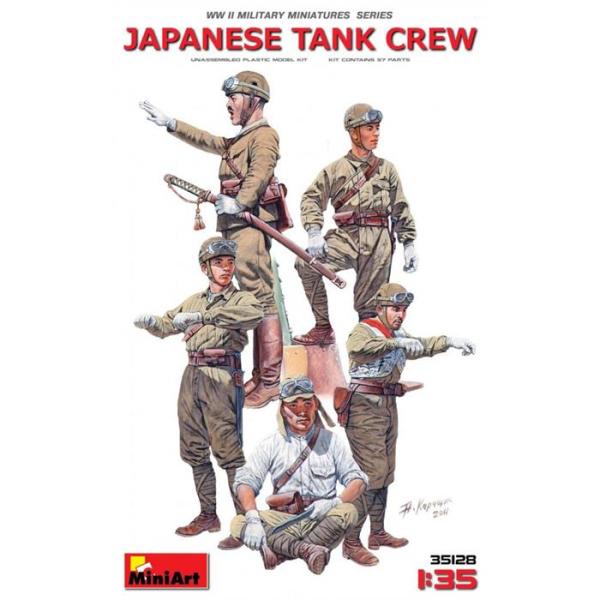 MiniArt Japon Tank Mürettebatı