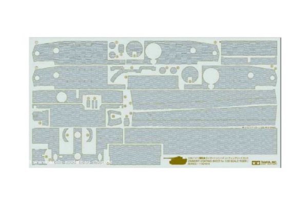 1/35 Tiger l Mid-Late Zimmerit Kaplama (Sitiker)