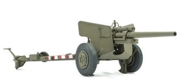 AFV Club AF35181 1/35 Ölçek, 105mm HOWITZER M5 Arabalı M6 Topu, Plastik Model kiti