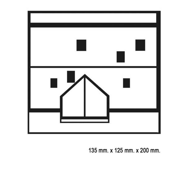 Faller 130447 1/87 Ölçek, Restaurantlı Apartman, Plastik Model Kiti