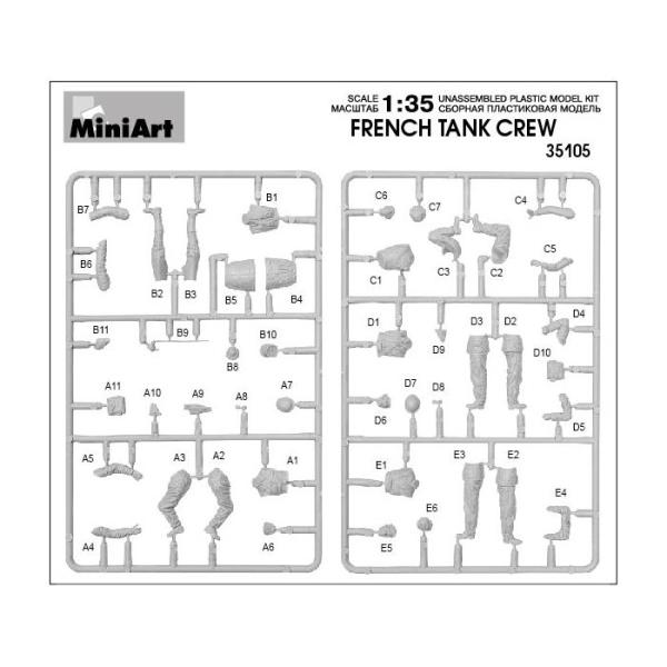 MiniArt Fransız Tank Mürettebatı