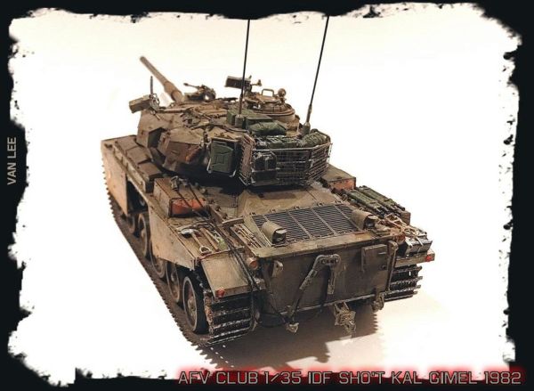 AFV Club AF35267 1/35 Ölçek, IDF SHOT Kal GIMEL 1982 Tankı, Plastik Model kiti