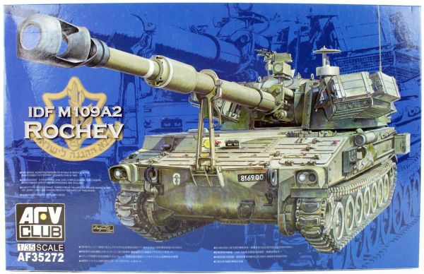 AFV Club AF35272 1/35 Ölçek, IDF M109A2 ROCHEV Tankı, Plastik Model kiti