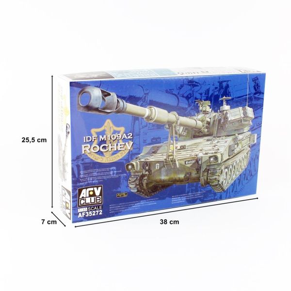 AFV Club AF35272 1/35 Ölçek, IDF M109A2 ROCHEV Tankı, Plastik Model kiti