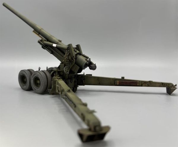 AFV Club AF35295 1/35 Ölçek, M1A1 155mm CANNON Long Tom (WW 2) Obüsü, Plastik Model kiti