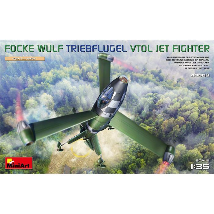 MiniArt Focke Wulf Triebflugel (VTOL) Jet Uçağı