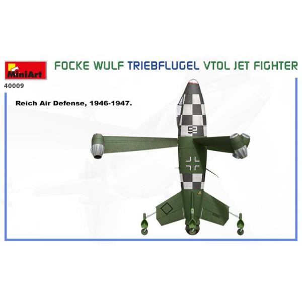 MiniArt Focke Wulf Triebflugel (VTOL) Jet Uçağı