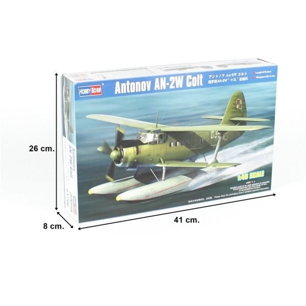 HobbyBoss 81706 1/48 Ölçek, Antonov AN-2W Colt, Askeri Deniz Uçağı, Plastik Model kiti