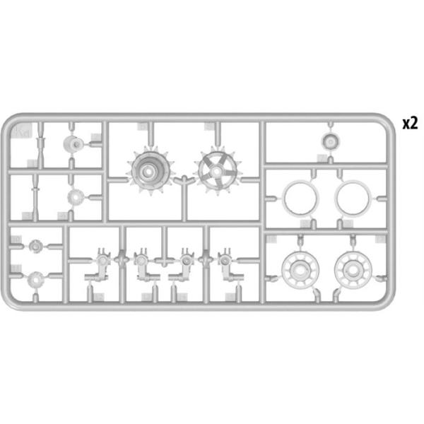 MiniArt T-55/T-55A Tekerlek Seti