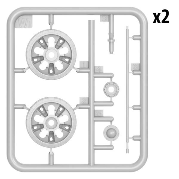 MiniArt T-55/T-55A Tekerlek Seti