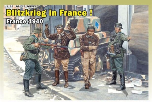 Dragon 6478 1/35 Ölçek, Blitzkrieg (Fransa 1940) Asker Figürleri  Plastik Model Kiti