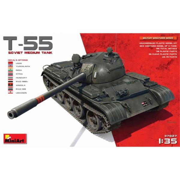 MiniArt T-55 Sovyet Medium Tank