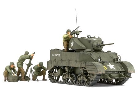 1/35 M5A1 w/4 Figures