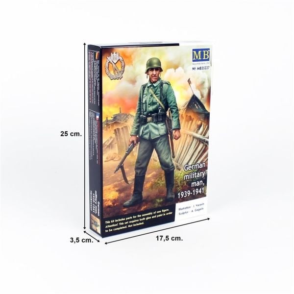 Masterbox 35227 1/35 Ölçek, Alman Askeri, 1939-1941, Plastik Figür Kiti