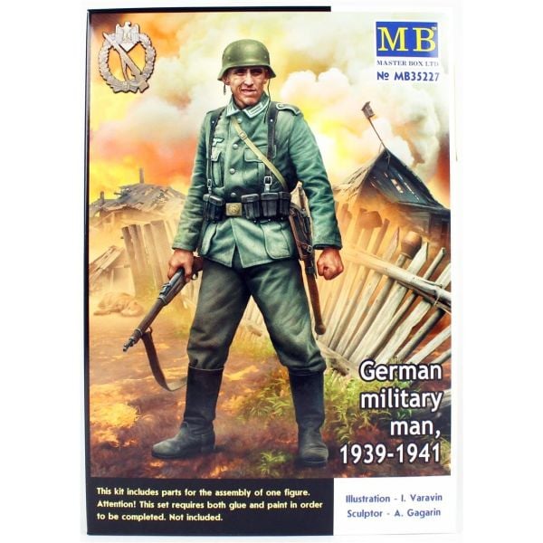 Masterbox 35227 1/35 Ölçek, Alman Askeri, 1939-1941, Plastik Figür Kiti