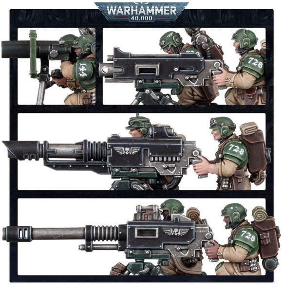 Astra Militarum: Heavy Weapons Squad