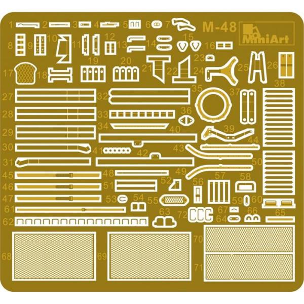 MiniArt T-55A İlk Dönem 1965 Interior Kit