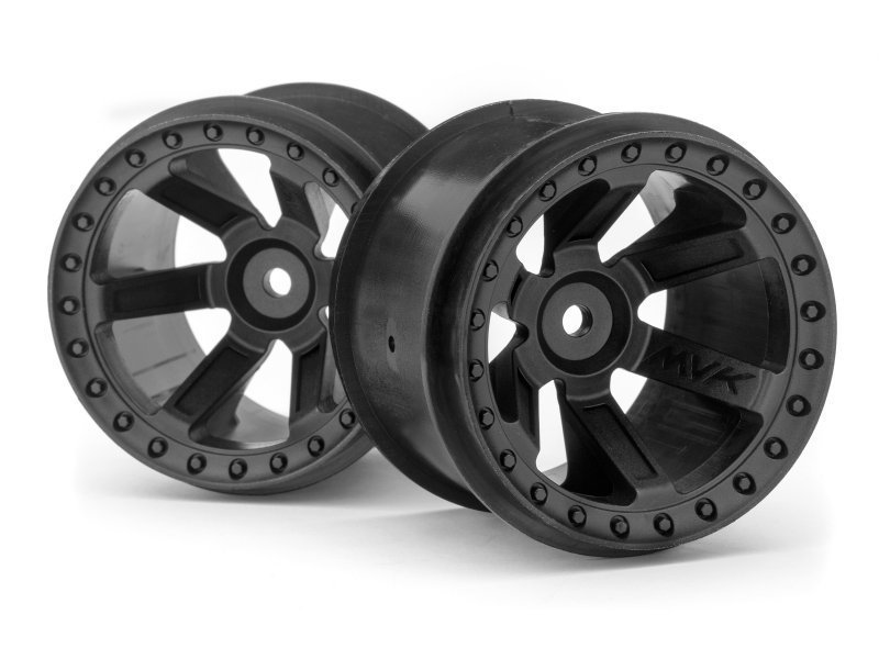 Quantum Series MT 2.8'' Wheel (Black/2pcs)