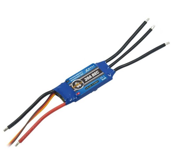 ZTW Beatles 20A ESC 2-4S (BEC 5V/2A) Fırçasız Motor Sürücü Hız Kontrol