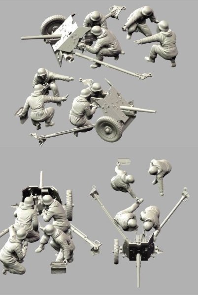 1/35 Pak 36 with Crew