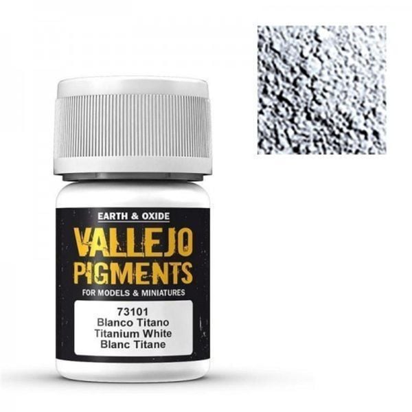 Vallejo 73101 35 ml. Titanium White, Model Boyası Pigmenti