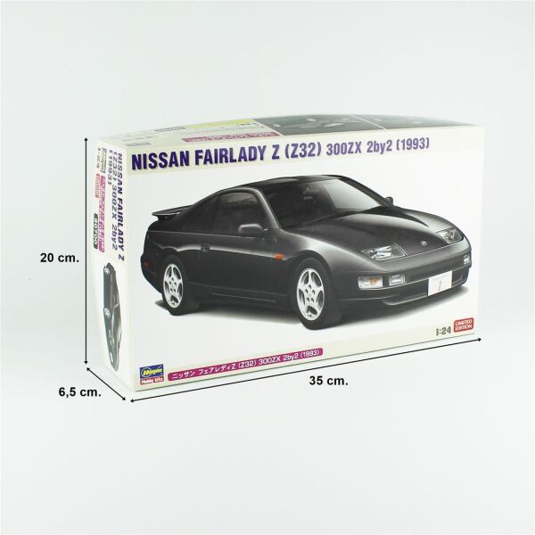 Hasegawa 20700 1/24 Ölçek, Nissan Fairlady Z (Z32) 300ZX 2by2 (1993), Otomobil Plastik Model Kiti