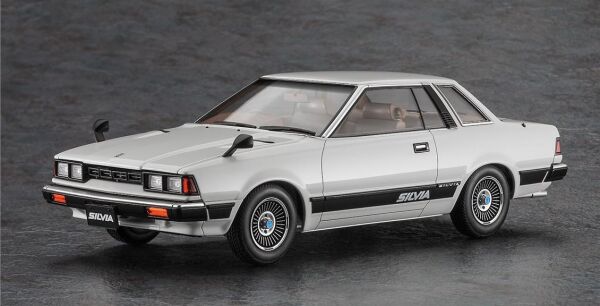 Hasegawa HC61 21161 1/24 Ölçek, Nissan Silvia (S110) Early Version HT 2000ZSE-X (1979), Otomobil Plastik Model Kiti