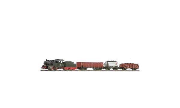 Piko 57160 1/87 Ölçek, Tender Yük Treni, III. Dönem, Analog, Model Tren Başlangıç Seti