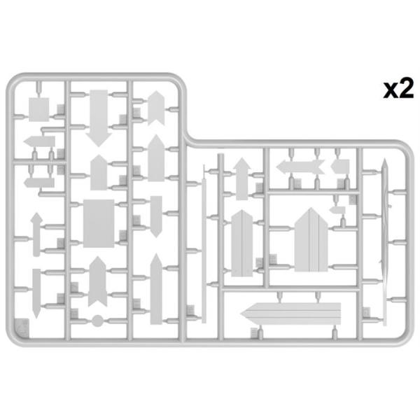 MiniArt II. Dünya Savaşı Alman Yol İşaretleri (Doğu Cephesi Seti)