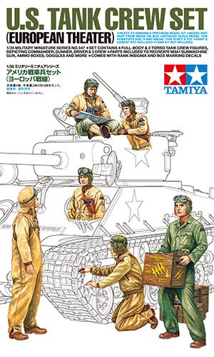 1/35 US Tank Crew Euro Theater