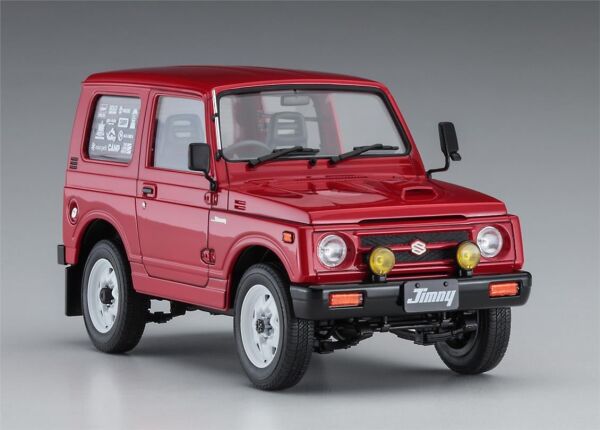 Hasegawa SP501 52301 1/24 Ölçek, Suzuki Jimny (w/Camp Girl's Figure) Otomobil Plastik Model Kiti