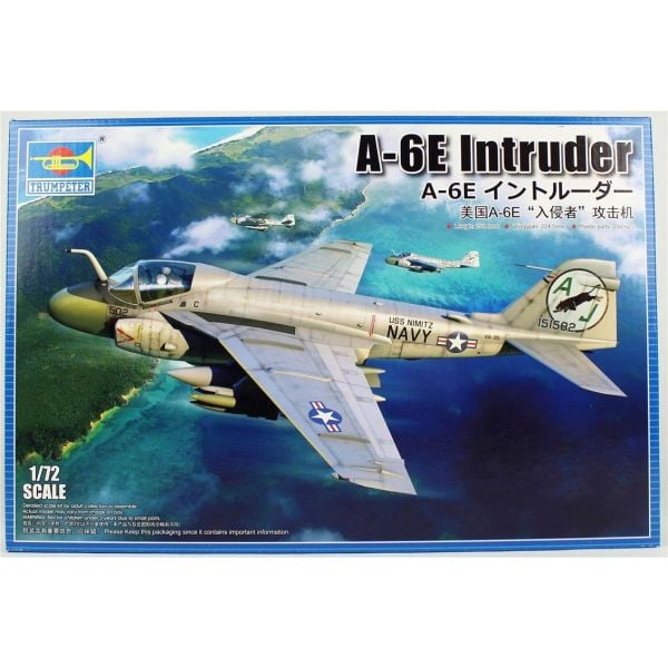 Trumpeter 01641 1/72 Ölçek, A-6E Intruder Savaş Uçağı, Plastik Model Kiti