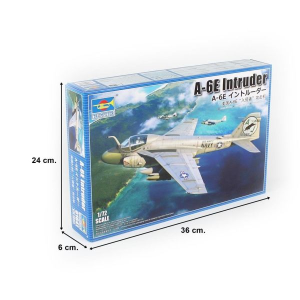 Trumpeter 01641 1/72 Ölçek, A-6E Intruder Savaş Uçağı, Plastik Model Kiti