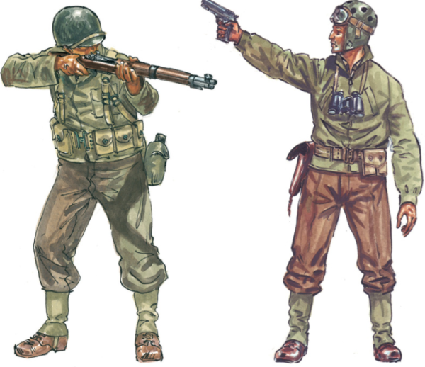 WWII AMERICAN INFANTRY