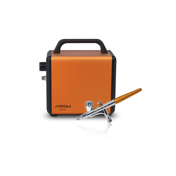 Sparmax Turuncu Arism Mini HB-040 Airbrush Seti