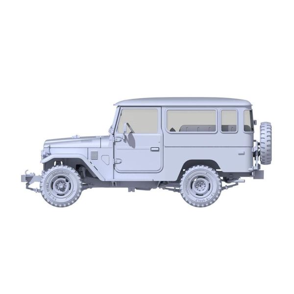 AK Interactive 35001 1/35 Ölçek, FJ43 Harttop (SUV), Askeri Araç, Plastik Model kiti