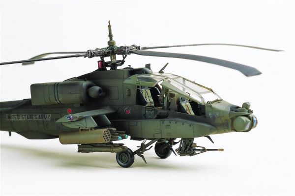 Academy 12262 1/48 Ölçek, AH-64A Apache Helikopter, Plastik Model kiti