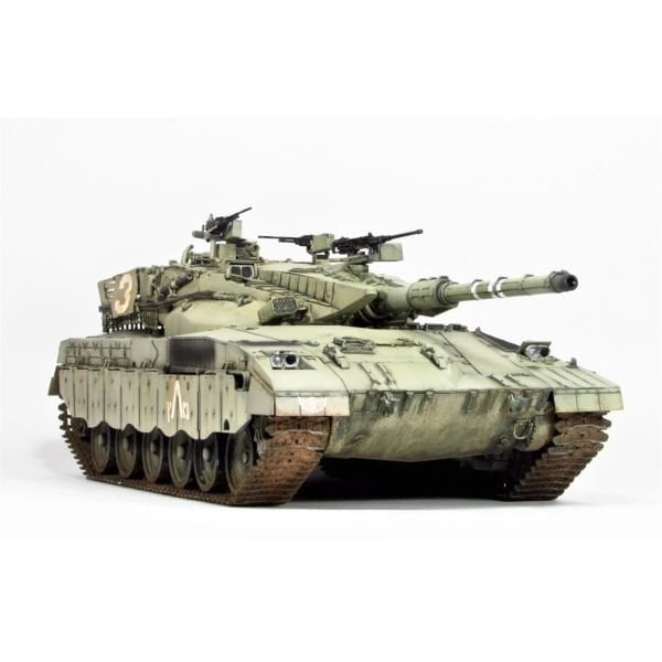 Takom 2079 1/35 Ölçek, İsrail Ana Muharebe Tankı, Merkava 1 Hibrit, Plastik Model kiti