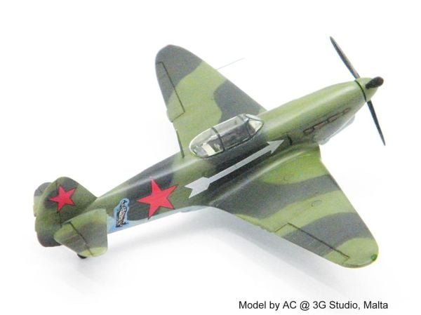 Mistercraft B017 1/72 Ölçek, Yakovlev Yak-1b Savaş Uçağı, Plastik Model kiti